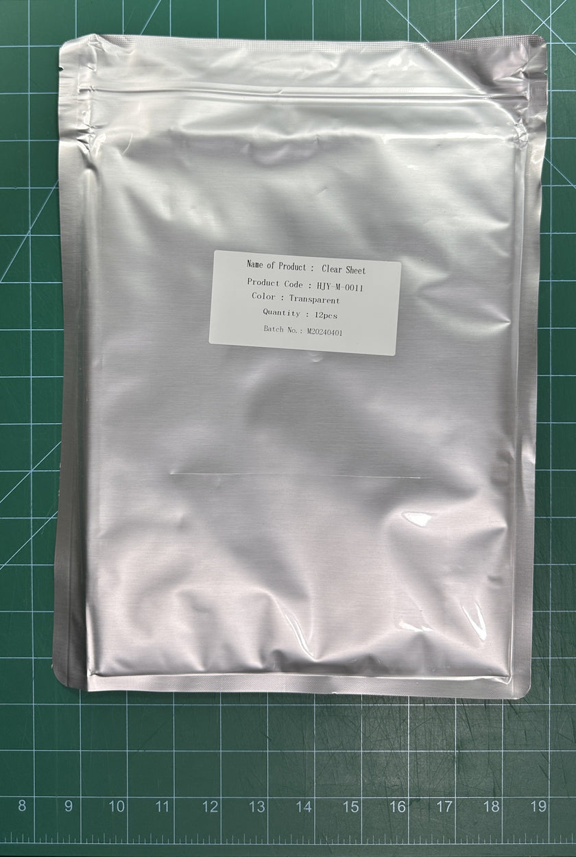 Edible Clear Transparent Sheets - Translucent Icing Paper