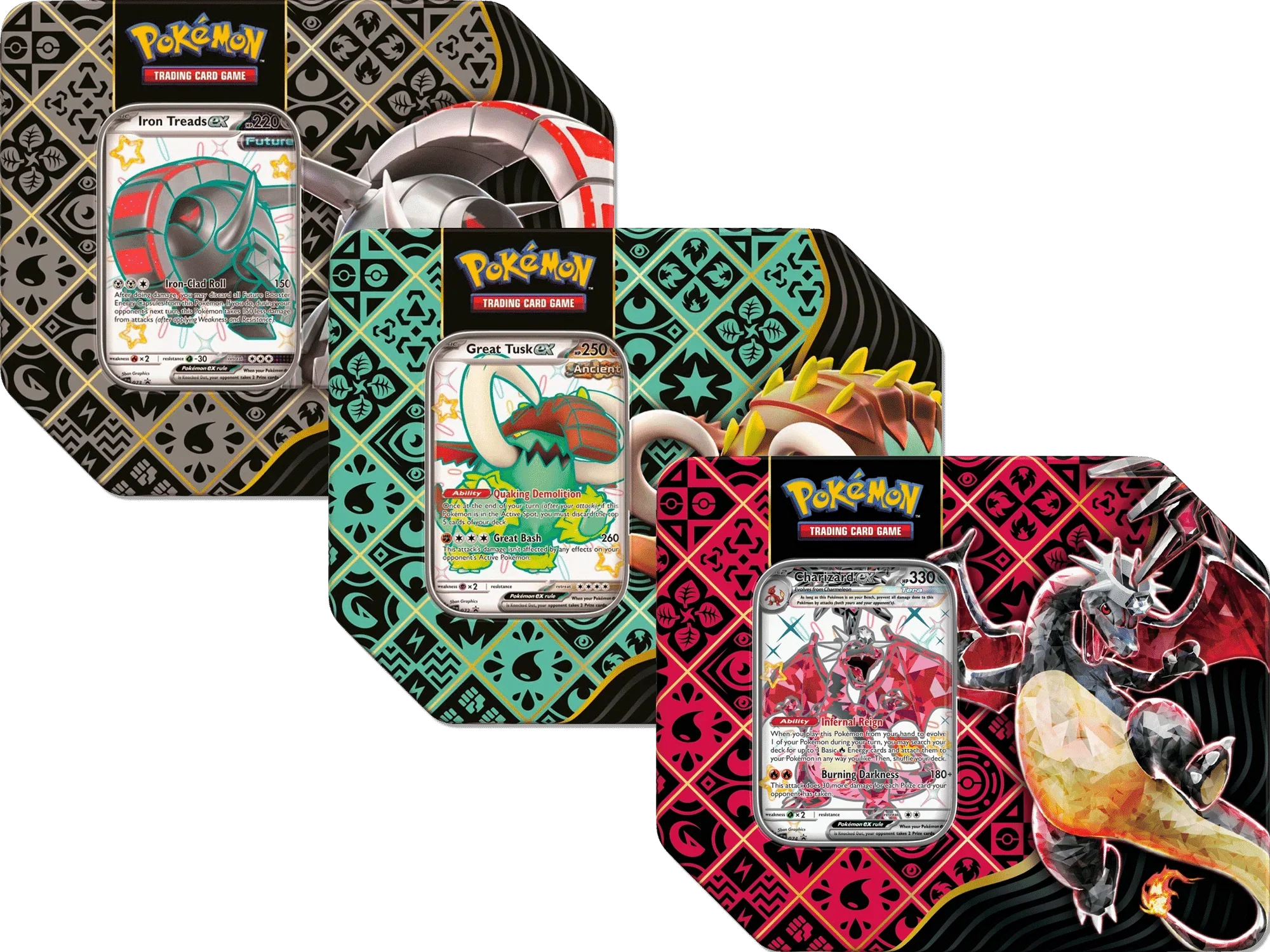 Pokemon Paldean Fates Tin