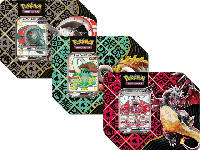 Pokemon Paldean Fates Tin