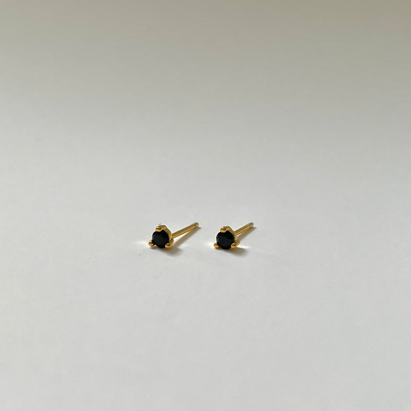Stone Studs- Black