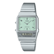 CASIO Vintage Silver Teal Dial | AQ-800E-3AVT