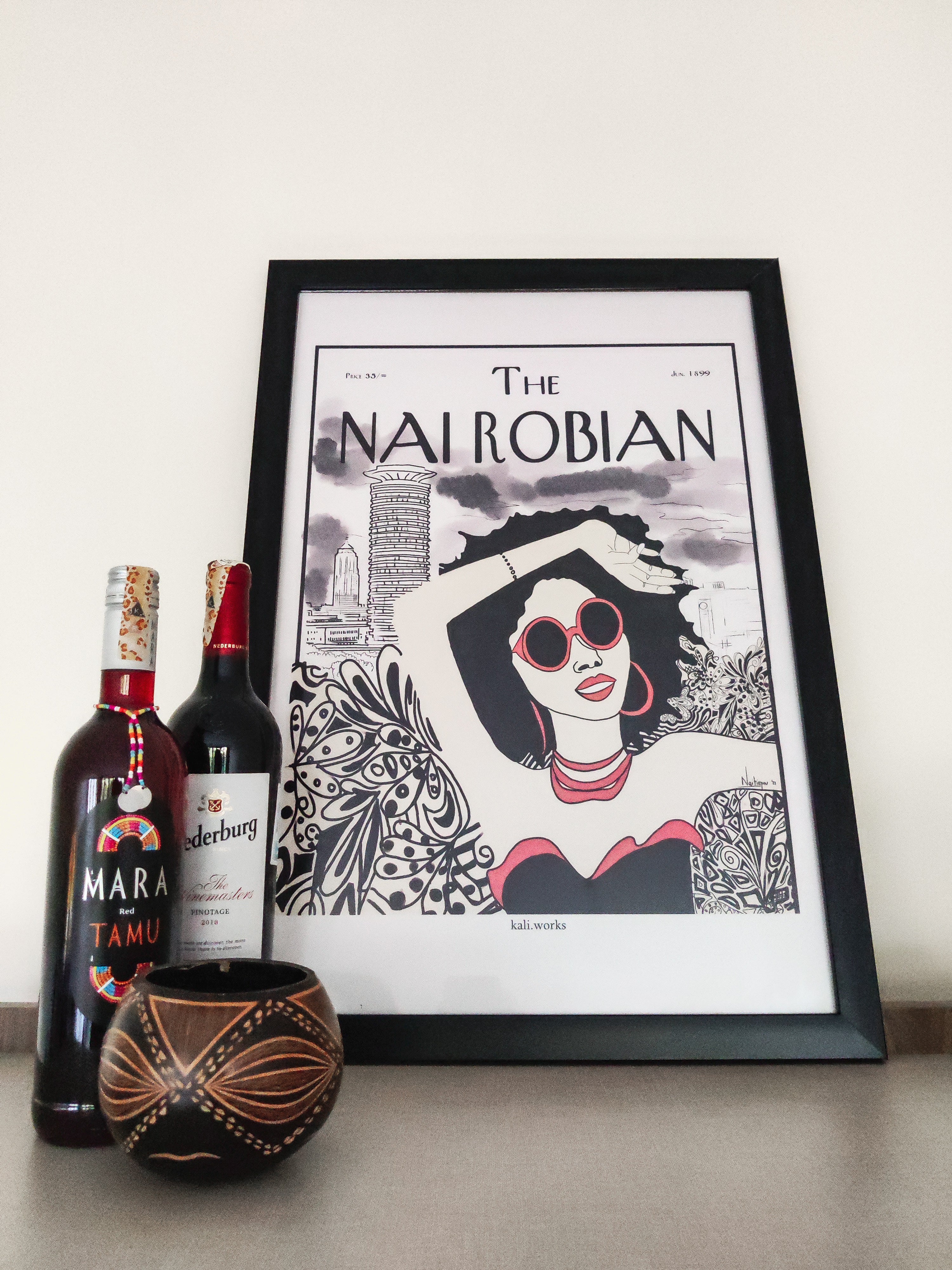 The Nairobian Ishara Artprint