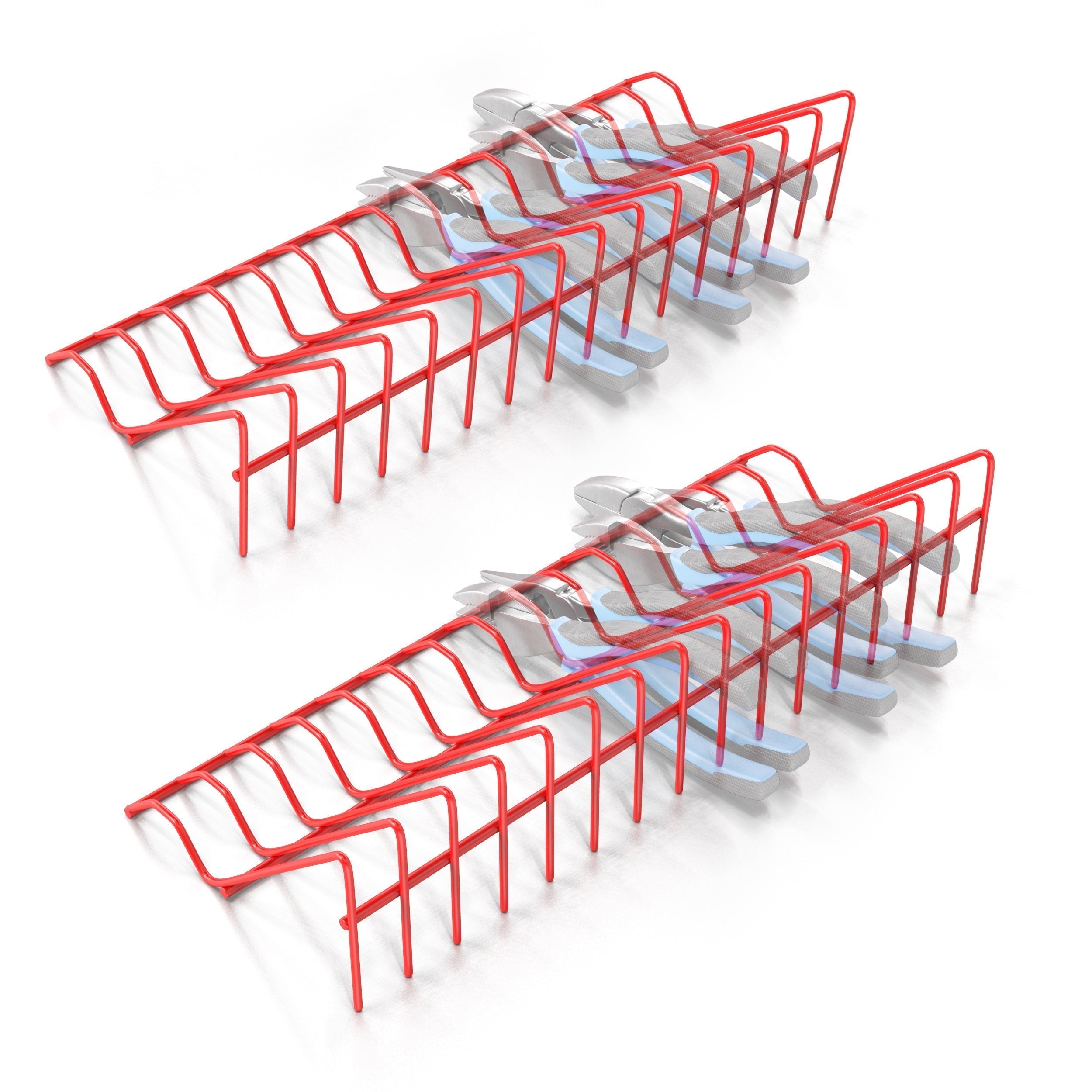 Plier Organizer Rack For Tool Box Drawer