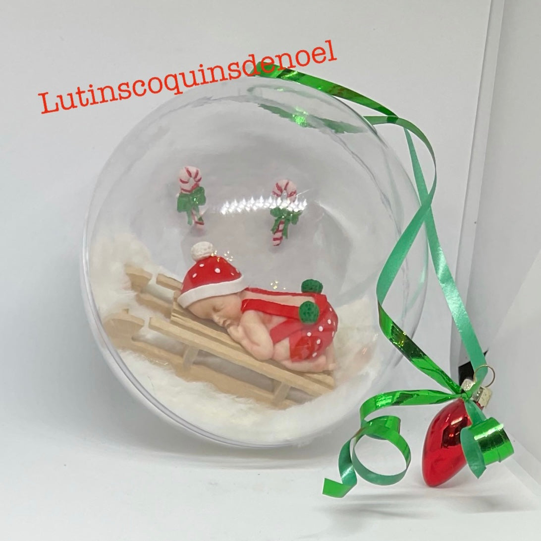 Boule décorative Noël