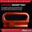 Magnetic Portable Socket Organizer Tray