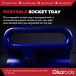 Magnetic Portable Socket Organizer Tray