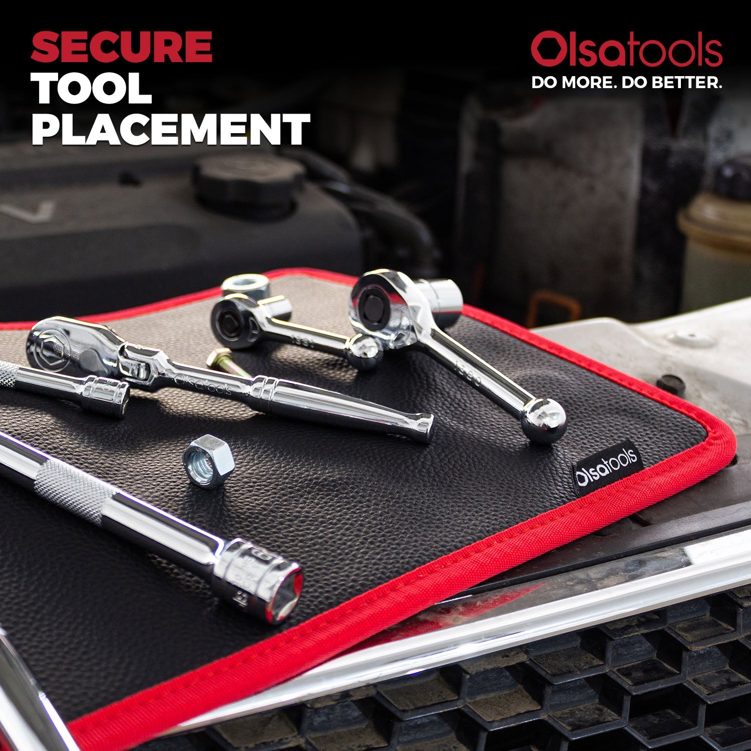 Tapis à outils magnétique