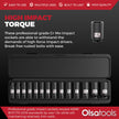 3-Row Magnetic Socket Holder + Chrome and Impact Sockets