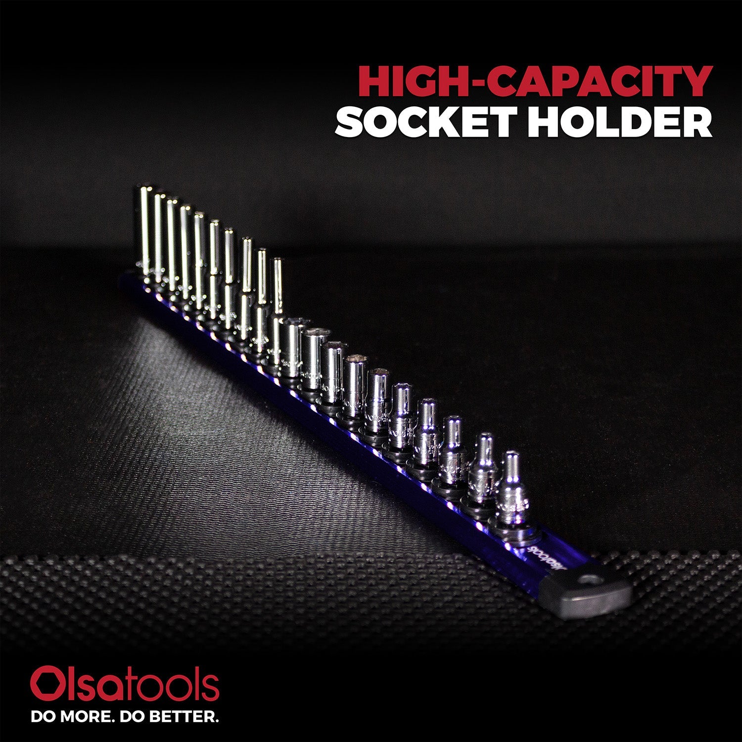 Magnetic Aluminum Socket Rails
