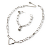 Silver Heart Necklace