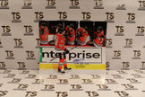 Mackenzie Entwistle Autographed Chicago Blackhawks Goal Celebration 16x20 Photo Inscribed 