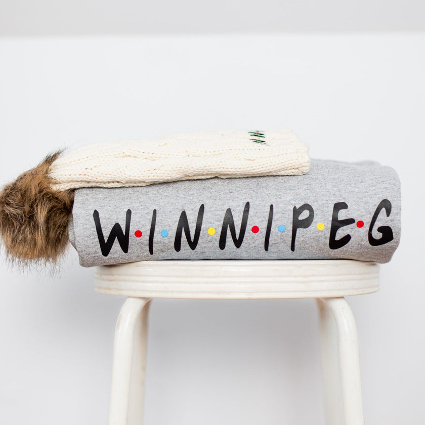Winnipeg Friends Grey Crewneck