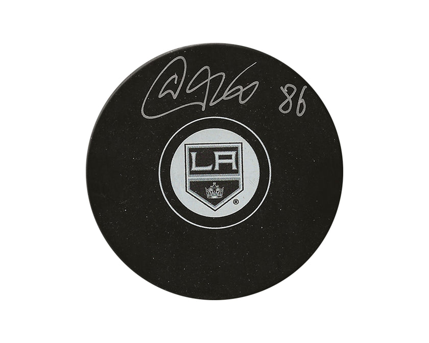 Akil Thomas Autographed Los Angeles Kings Autograph Model Puck