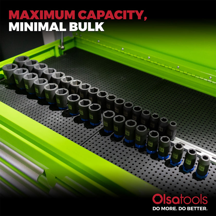 Barres de fixation en aluminium pour outils Toolgrid®