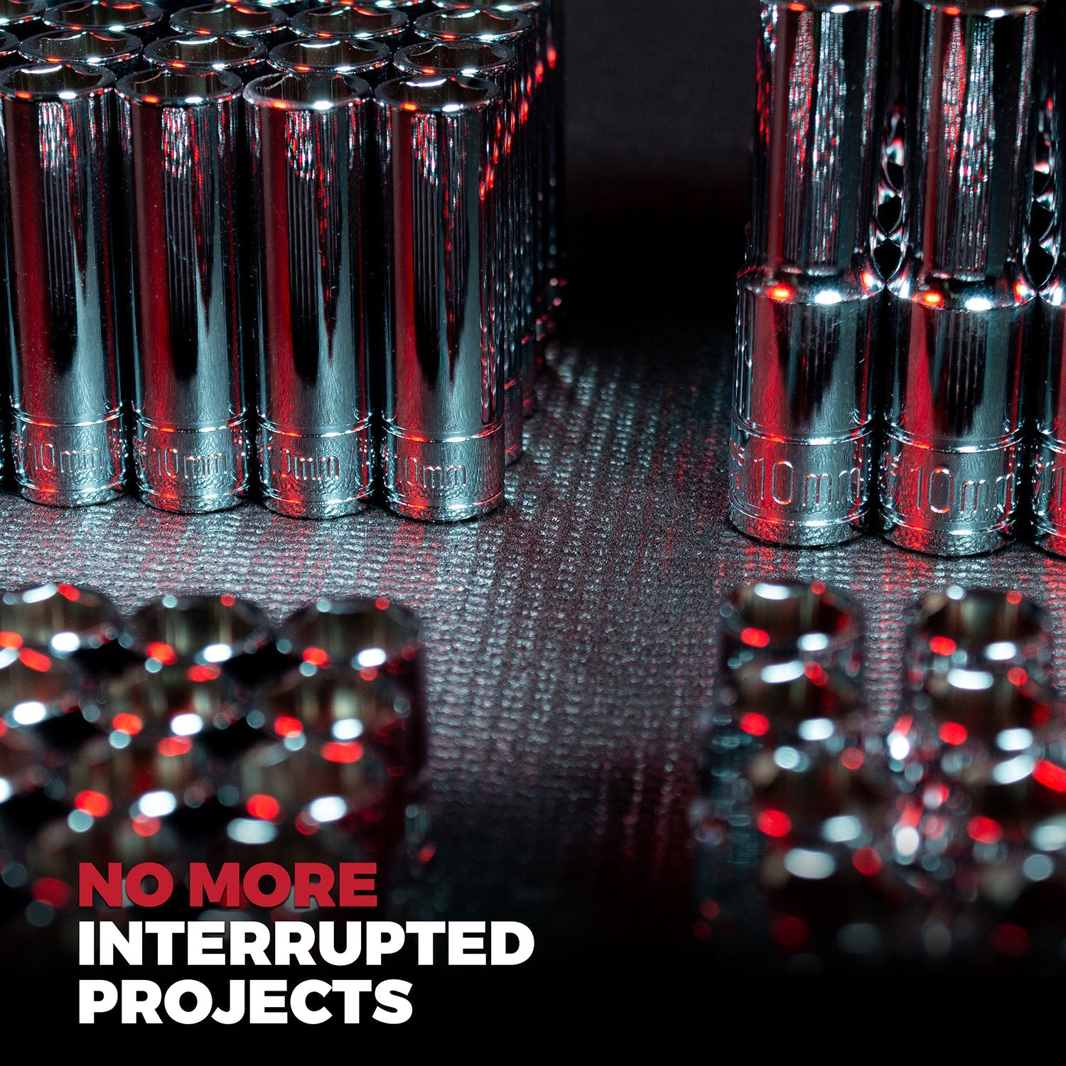 100pc 10 mm Socket Sets