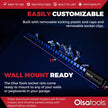 Aluminum Socket Organizer Rails with Locking End Caps