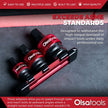 3pc Universal Joint Set, Socket Adapter 1/2