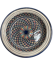 Safi Kasriya Clay Plate Guessaa  Decorated 40 cm