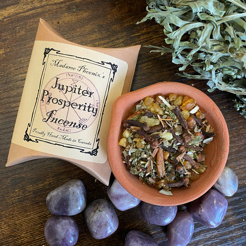 Planetary Magic Jupiter Abundance Prosperity Incense