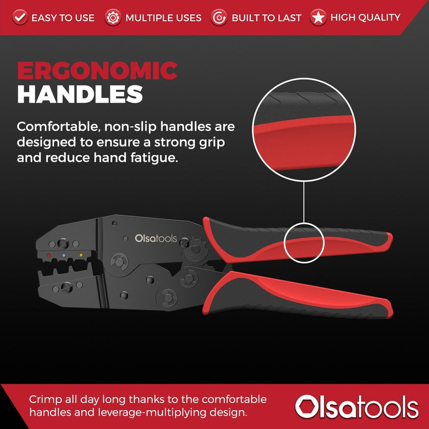 Ratcheting Wire Crimper