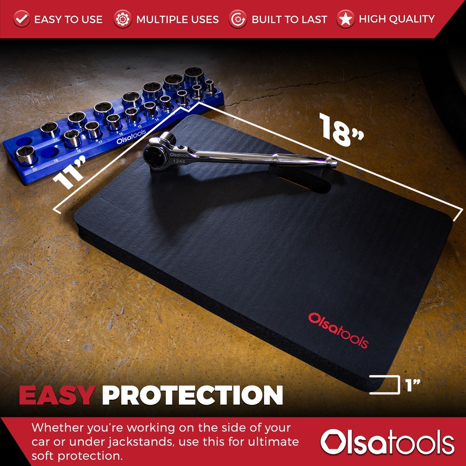 Kneeling Work Mat, Mechanics Kneeling Pad Density 18
