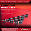 Extension de douille à impact verrouillable