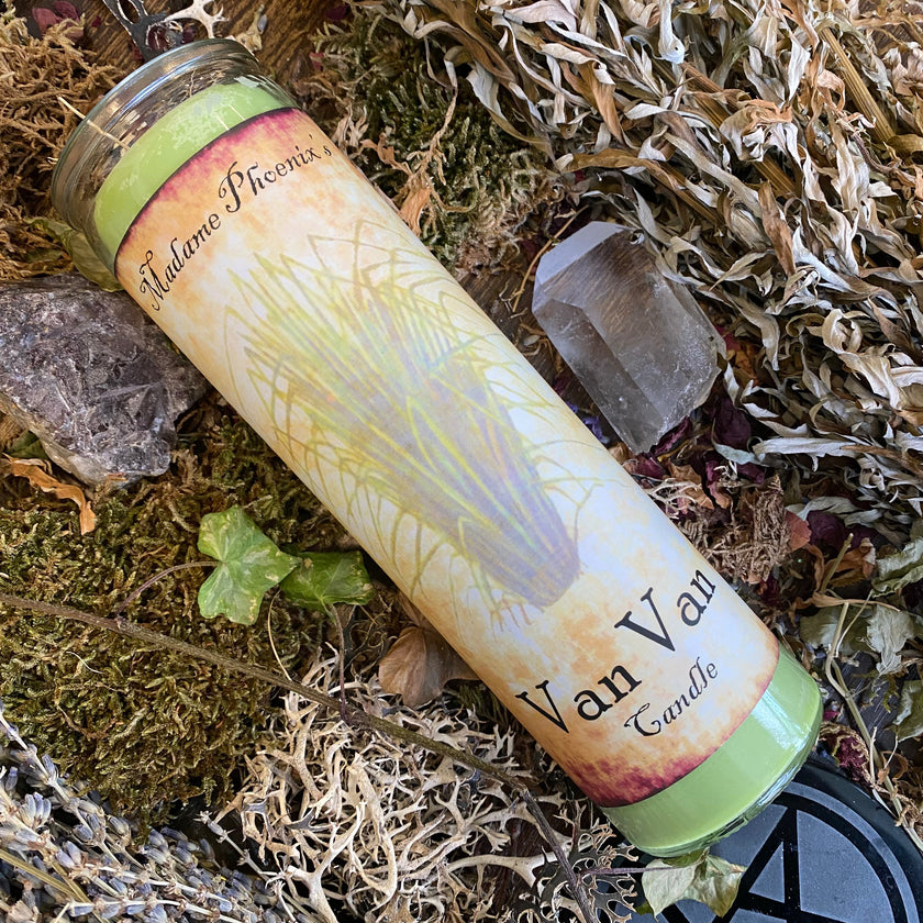 Van Van Spiritual Blessing & Cleansing Spell Candle