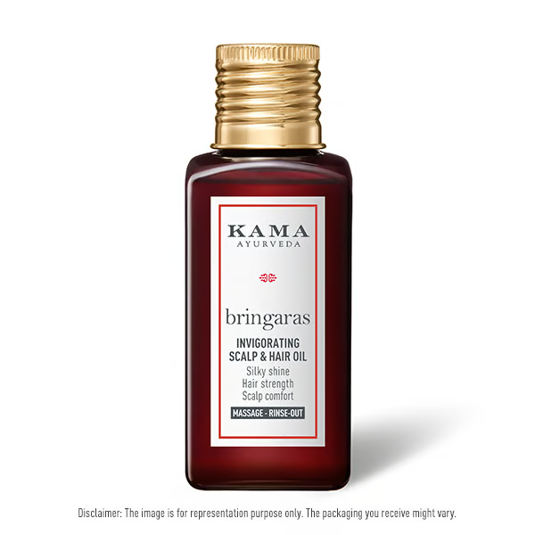Huile de soin capillaire intensive Bringadi de Kama Ayurveda