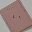 Selene Studs - Black Zirconia