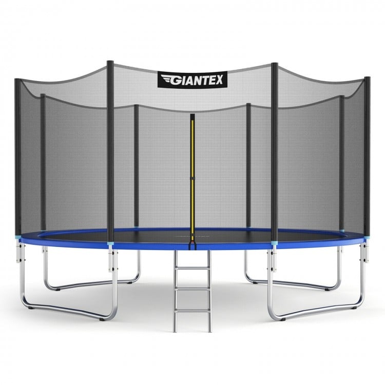 12/14 Feet Trampoline Bounce Jump Combo with Spring Pad-14'