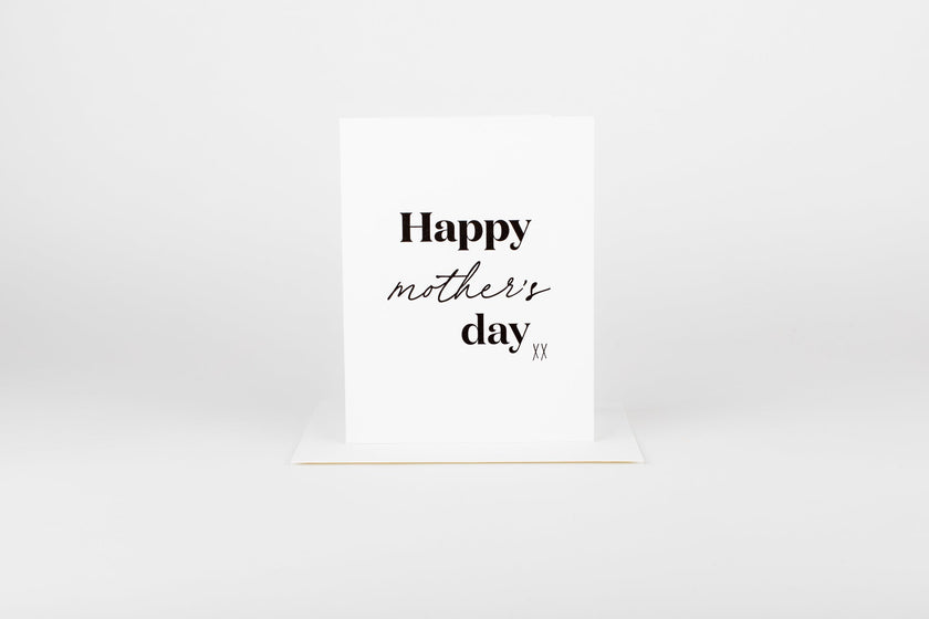 Happy Mother's Day Black