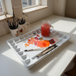 21 Wells Ceramic Color Tray Palette 12