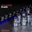 Magnetic Aluminum Socket Rails