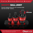 3pc Universal Joint Set, Socket Adapter 1/2