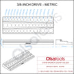 3-Row Magnetic Socket Holder
