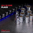 Magnetic Aluminum Socket Rails