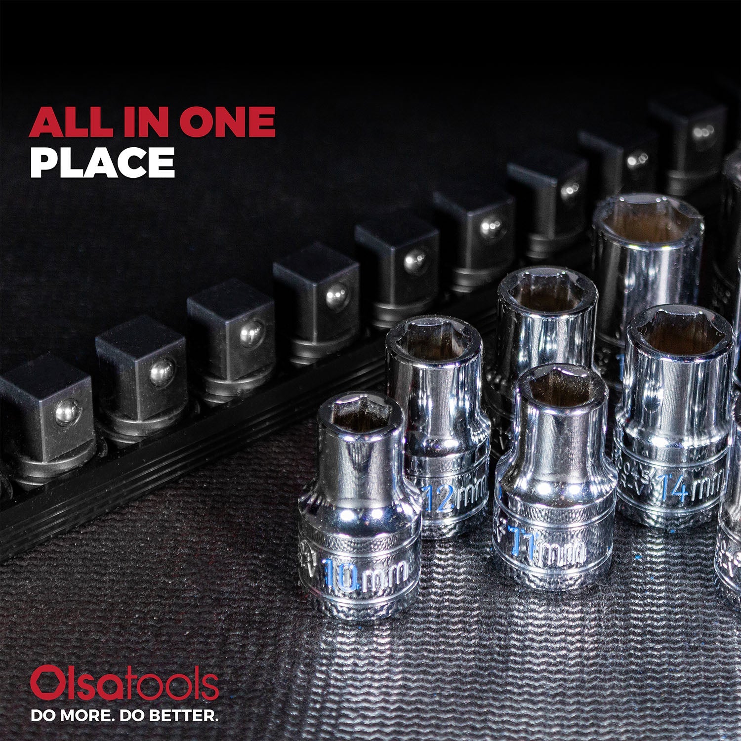 Magnetic Aluminum Socket Rails