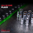 Magnetic Aluminum Socket Rails