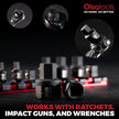 Jeu de bits d'impact Stubby - Torx ou Hex (vendus séparément)