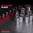Magnetic Aluminum Socket Rails