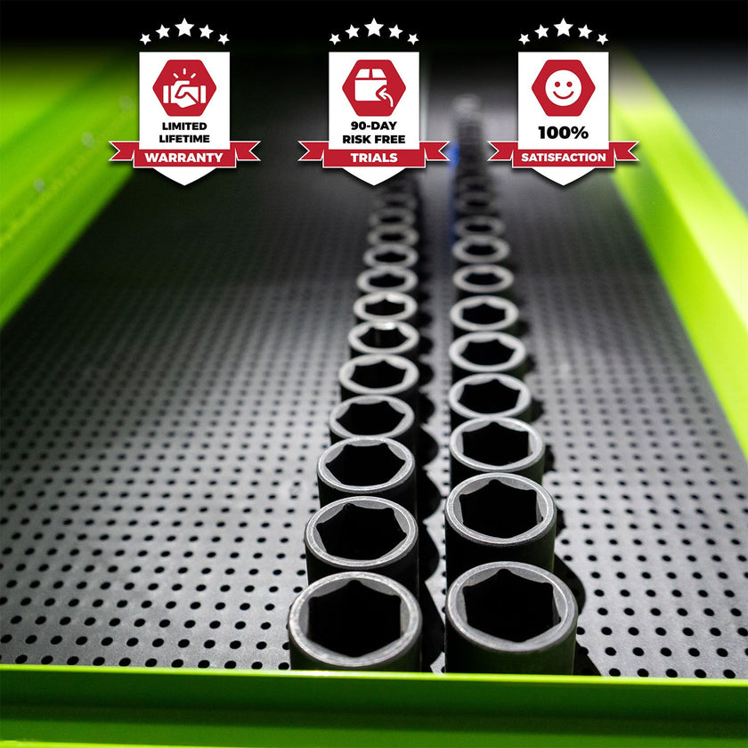 Barres de fixation en aluminium pour outils Toolgrid®