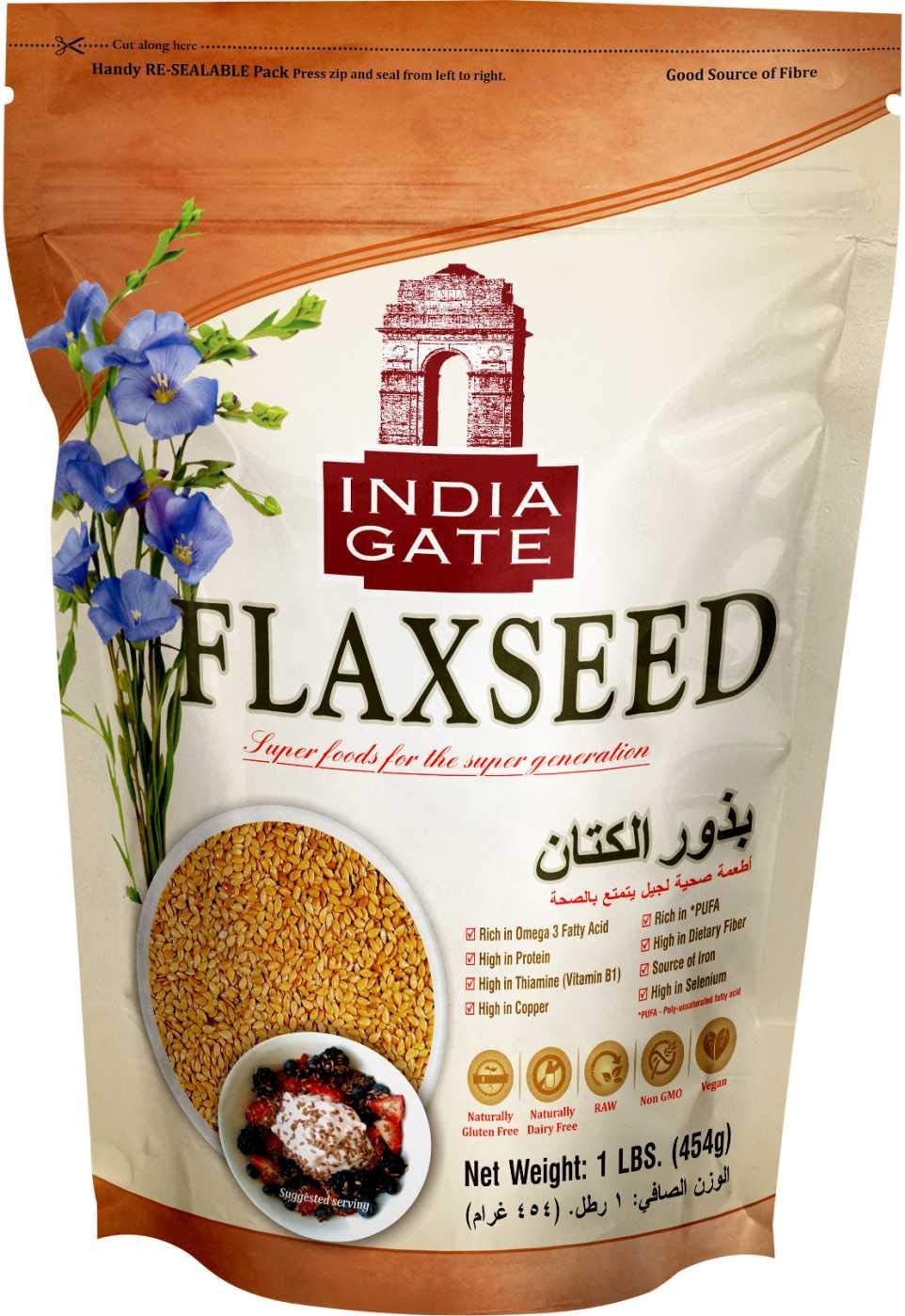 India Gate Flaxseeds 454gm
