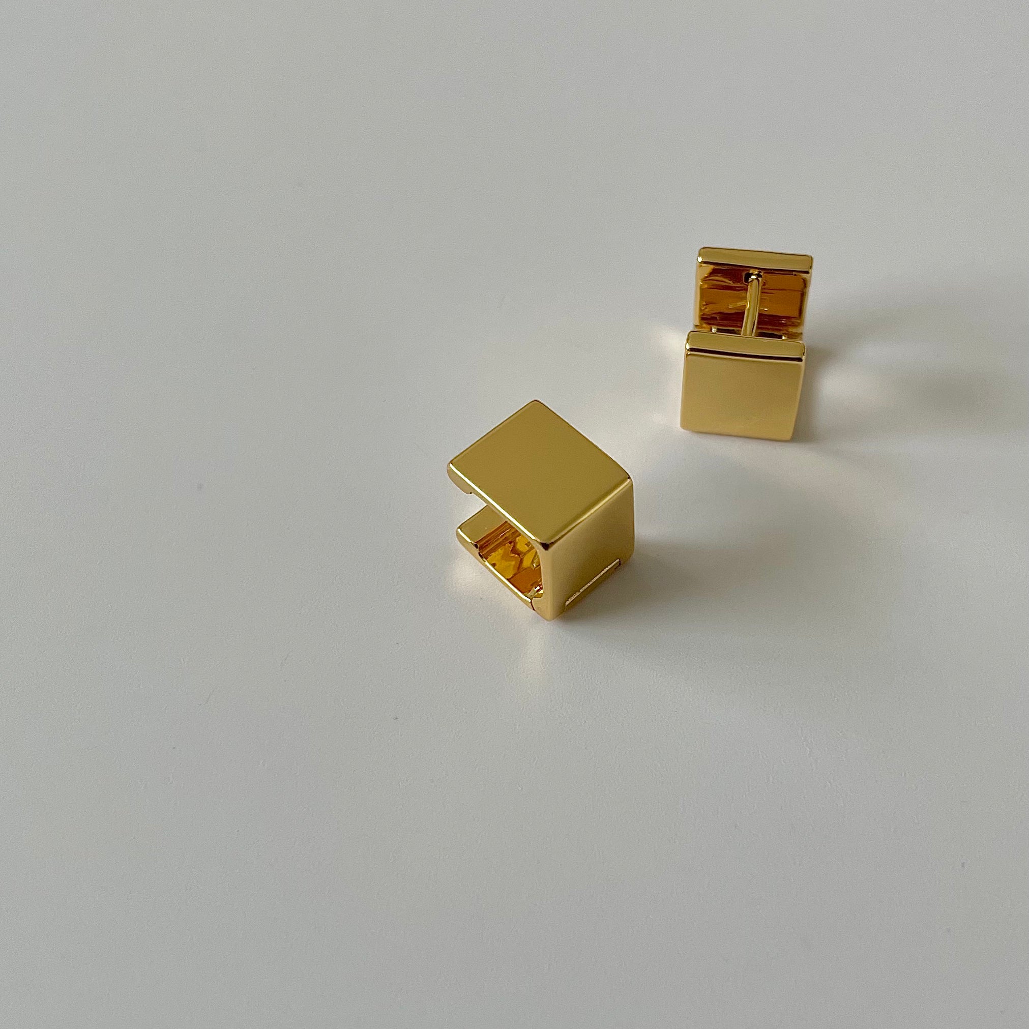 Lexi Square Huggies- Gold