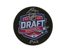 Jack Quinn Autographed 2020 NHL Draft Puck Inscribed 