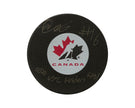 Akil Thomas Autographed Team Canada Autograph Model Puck Inscribed 