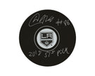Akil Thomas Autographed Los Angeles Kings Autograph Model Puck Inscribed 