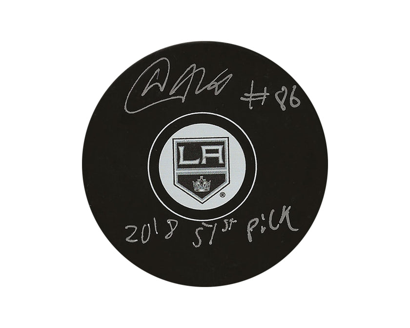 Akil Thomas Autographed Los Angeles Kings Autograph Model Puck Inscribed 
