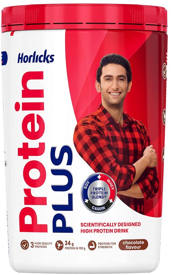 Horlicks Protein plus Chocolate milk powder 400g