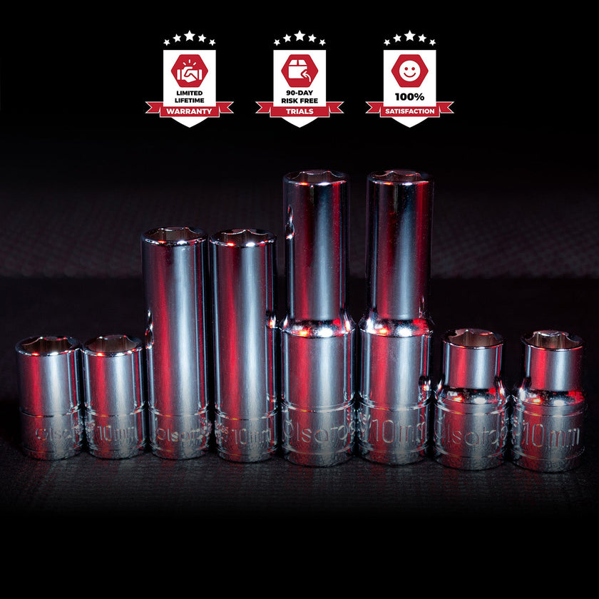 100pc 10 mm Socket Sets