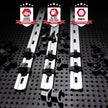 Barres de fixation en aluminium pour outils Toolgrid®